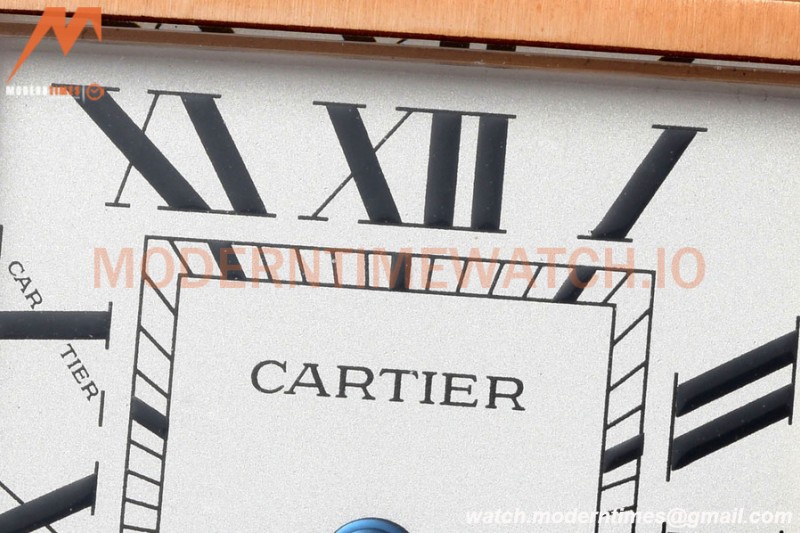 Cartier - Tank Solo Midsize 24.4mm RG/LE White DRF Swiss Qtz