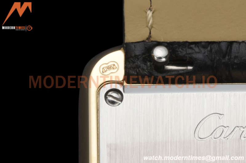 Cartier - Tank Solo Midsize 24.4mm YG/LE White DRF Swiss Qtz