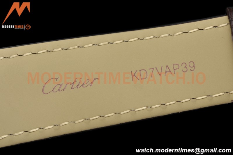 Cartier - Tank Solo Midsize 27.4mm RG/LE White DRF Swiss Qtz