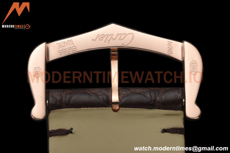 Cartier - Tank Solo Midsize 27.4mm RG/LE White DRF Swiss Qtz