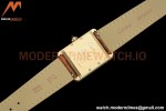 Cartier - Tank Louis Cartier 25.5mm YG/LE White DRF Swiss Qtz