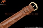 Cartier - Tank Louis Cartier Ladies 22mm YG/LE White DRF Swiss Qtz