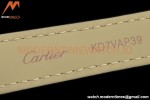 Cartier - Tank Louis Cartier Ladies 22mm Black YG/LE White DRF Swiss Qtz