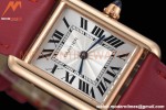 Cartier - Tank Louis Ladies 22mm RG/LE Silver AF Swiss Qtz