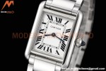 Cartier - Tank Must De Cartier 22mm SS/SS White AF Swiss Quartz
