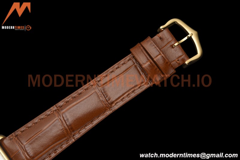 Cartier - Tank Louis Large 25.5mm YG/LE Silver AF Swiss Qtz