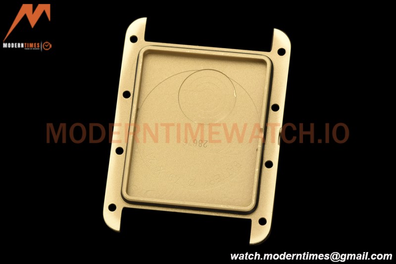 Cartier - Tank Louis Large 25.5mm YG/LE Silver AF Swiss Qtz
