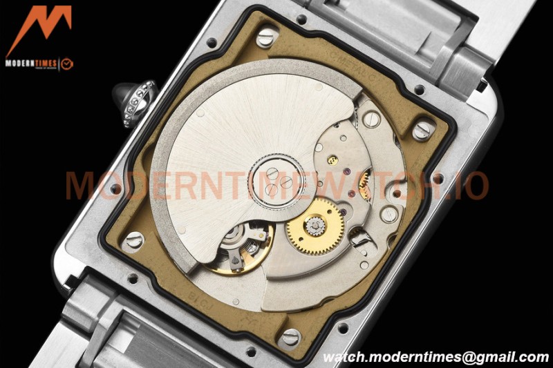 Cartier - Tank Must De Cartier 31mm Automatic SS/SS White AF MY9015