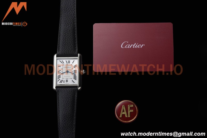 Cartier - Tank Must De Cartier 31mm Automatic SS/LE White AF MY9015