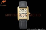 Cartier - Tank Louis Cartier 25.5mm Black YG/LE White AF Swiss Qtz