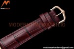 Cartier - Tank Francaise 27mm Medium Size RG/LE Brn/Silv Dia/Rmn 8848F Swiss Qtz