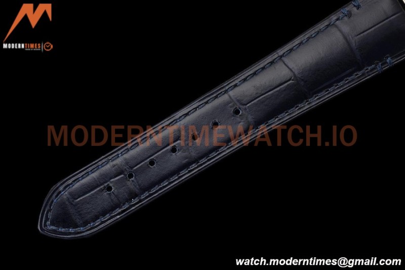 Cartier - Tank Francaise 27mm Medium Size SS/LE Blu/Silv Dia/Rmn 8848F Swiss Qtz