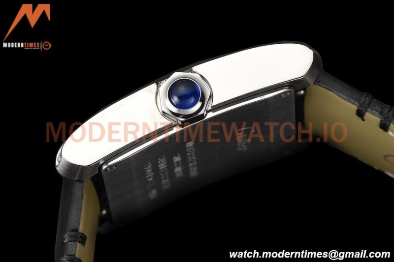 Cartier - Tank Francaise 27mm Medium Size SS/LE Blk/Silv Dia/Rmn 8848F Swiss Qtz