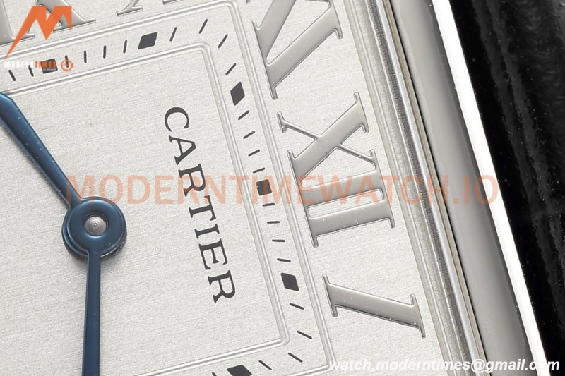 Cartier - Tank Francaise 27mm Medium Size SS/LE Blk/Silv Dia/Rmn 8848F Swiss Qtz