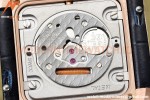Cartier - Tank Francaise 27mm Medium Size RG/LE Blu/Silv/Rmn 8848F Swiss Qtz