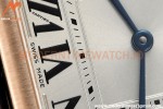 Cartier - Tank Francaise 27mm Medium Size RG/LE Blk/Silv/Rmn 8848F Swiss Qtz