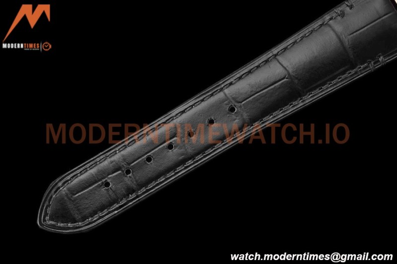 Cartier - Tank Francaise 27mm Medium Size RG/LE Blk/Silv/Rmn 8848F Swiss Qtz