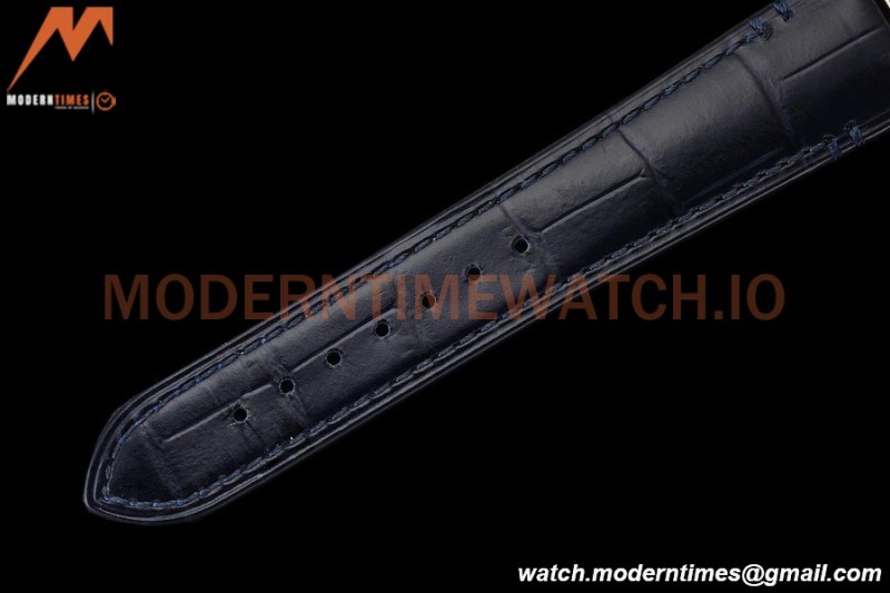 Cartier - Tank Francaise 27mm Medium Size SS/LE Blue/Silv/Rmn 8848F Swiss Qtz