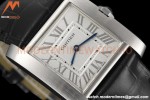 Cartier - Tank Francaise 27mm Medium Size SS/LE Blk/Silv/Rmn 8848F Swiss Qtz