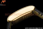 Cartier - Tank Francaise 21mm Small Size YG/LE Blk/Dia/Silv 8848F Swiss Qtz