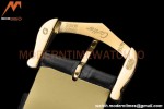 Cartier - Tank Francaise 21mm Small Size YG/LE Blk/Dia/Silv 8848F Swiss Qtz