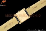 Cartier - Tank Francaise 21mm Small Size YG/LE Blk/Dia/Silv 8848F Swiss Qtz