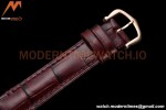 Cartier - Tank Francaise 21mm Small Size RG/LE Brn/Dia/Silv 8848F Swiss Qtz