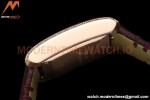 Cartier - Tank Francaise 21mm Small Size RG/LE Brn/Dia/Silv 8848F Swiss Qtz