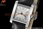 Cartier - Tank Francaise 21mm Small Size SS/LE Blk/Silv 8848F Swiss Qtz