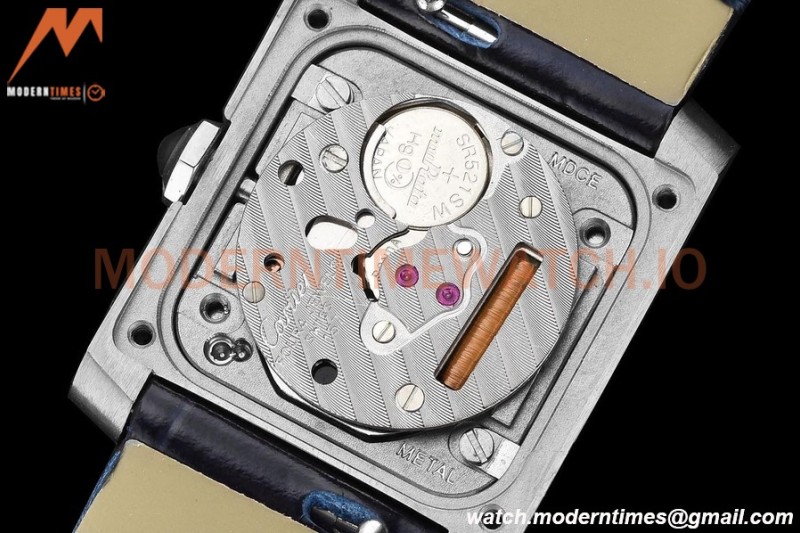 Cartier - Tank Francaise 21mm Small Size SS/LE Blue/Silv 8848F Swiss Qtz