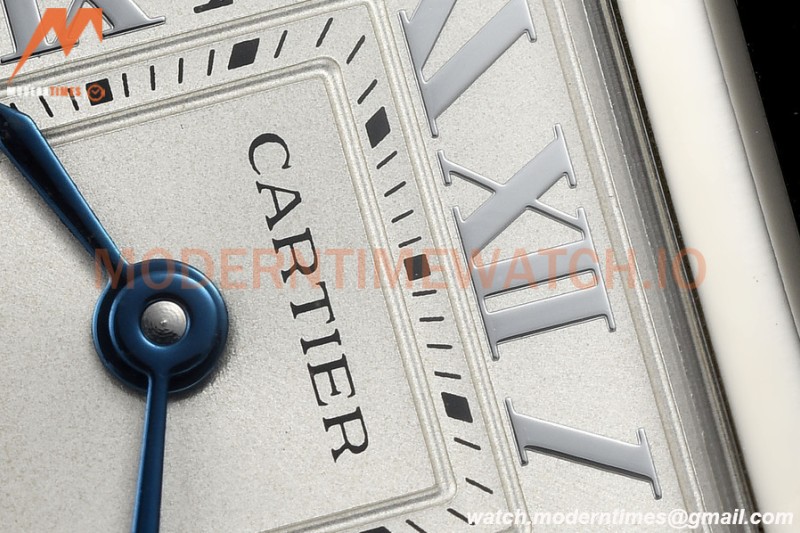 Cartier - Tank Francaise 21mm Small Size SS/LE Blue/Silv 8848F Swiss Qtz