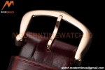Cartier - Tank Francaise 21mm Small Size RG/LE Brn/Silv 8848F Swiss Qtz