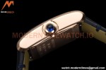 Cartier - Tank Francaise 21mm Small Size RG/LE Blue/Silv 8848F Swiss Qtz