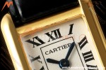 Cartier - Tank Louis 16mm Mini Model YG/Blk LE White Dial K11F Quartz