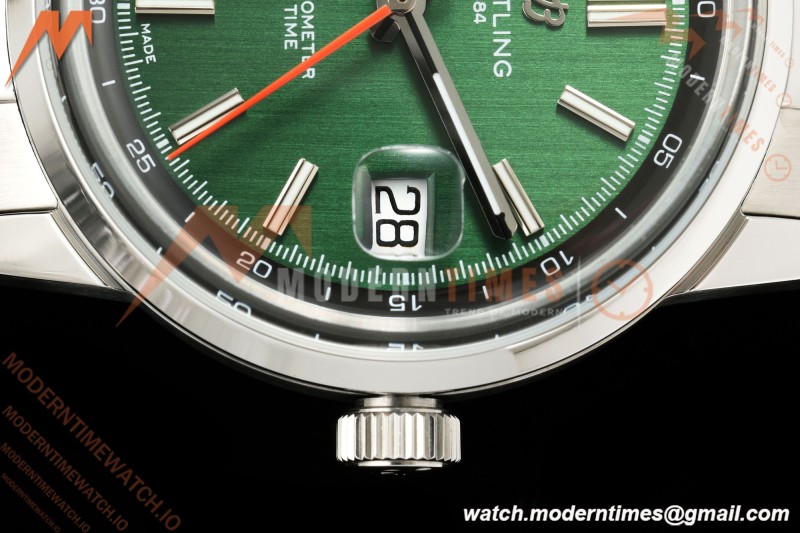 Breitling - Top Time B31 38mm SS/SS Green Dial BLF AB31