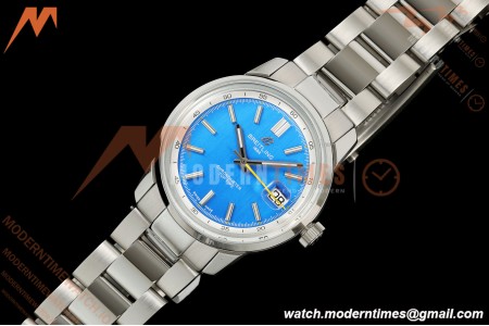 Breitling - Top Time B31 38mm SS/SS Blue Dial Yellow Hand BLF AB31