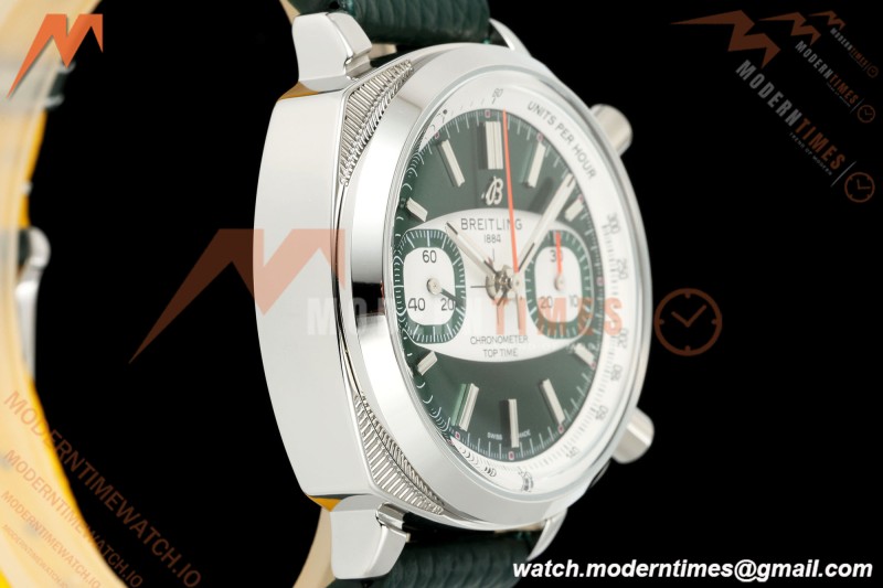 Breitling - Top Time B01 Racing Chronograph 38mm SS/LE Green Dial 2F A7750