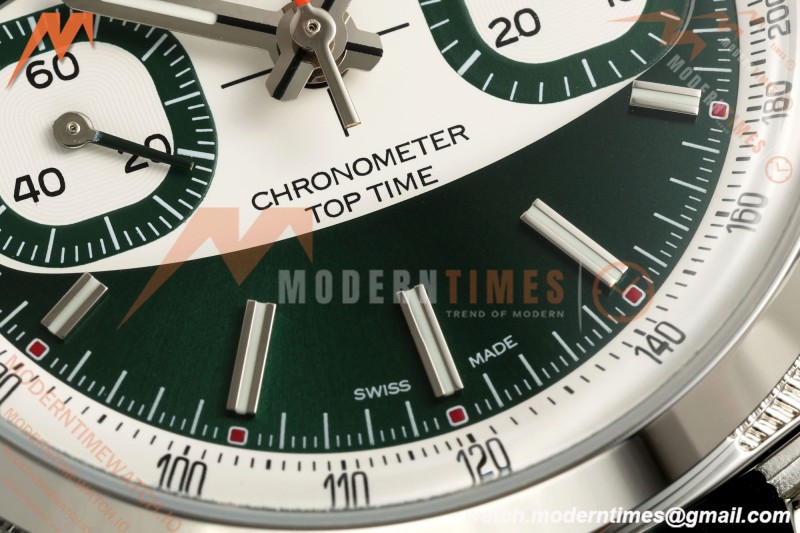 Breitling - Top Time B01 Racing Chronograph 38mm SS/LE Green Dial 2F A7750