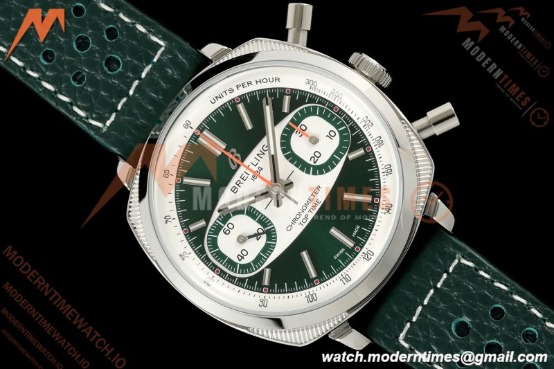 Breitling - Top Time B01 Racing Chronograph 38mm SS/LE Green Dial 2F A7750