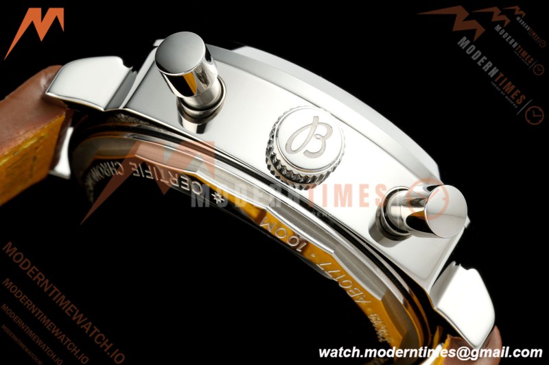 Breitling - Top Time B01 Racing Chronograph 38mm SS/LE Black Dial 2F A7750 | 브라이틀링 - 탑 타임 B01 레이싱 크로노그래프 38mm SS/LE 블랙 다이얼 2F A7750