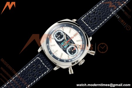 Breitling - Top Time B01 Martini Racing Chronograph 38mm SS/LE Blu/Wht Dial 2F A7750 | 브라이틀링 - 탑 타임 B01 마티니 레이싱 크로노그래프 38mm SS/LE 블루/화이트 다이얼 2F A7750
