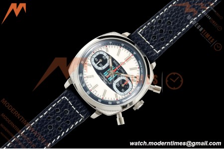 Breitling - Top Time B01 Martini Racing Chronograph 38mm SS/LE Blu/Wht Dial 2F A7750