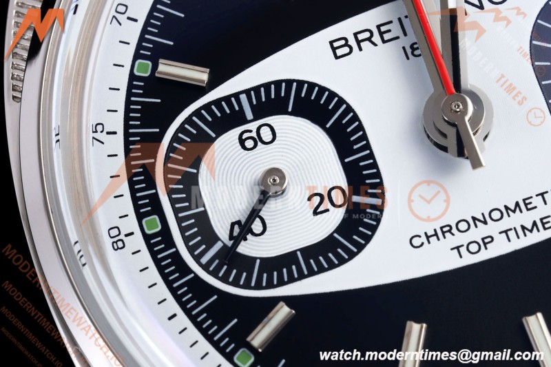 Breitling - Top Time B01 Racing Chronograph 38mm SS/LE Black Dial BLF A7750