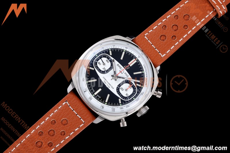 Breitling - Top Time B01 Racing Chronograph 38mm SS/LE Black Dial BLF A7750