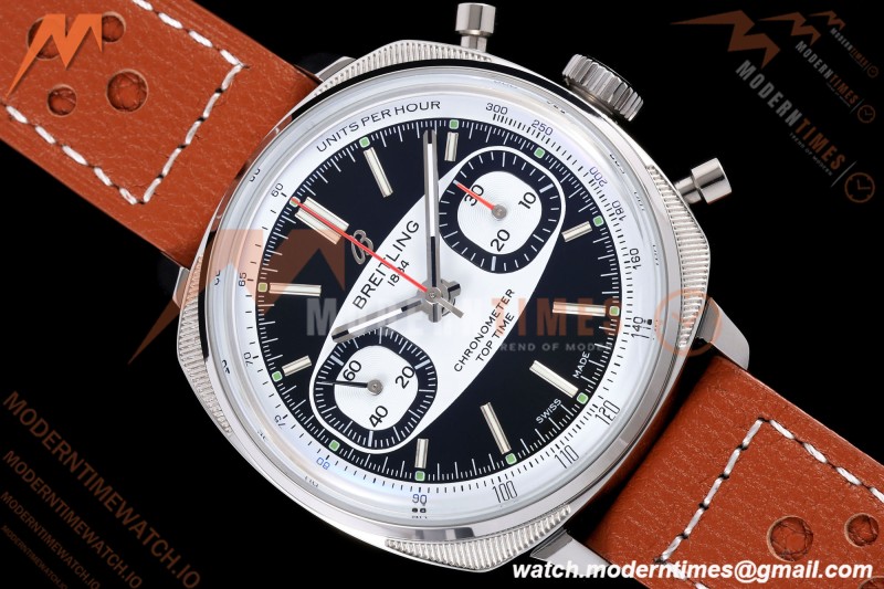 Breitling - Top Time B01 Racing Chronograph 38mm SS/LE Black Dial BLF A7750