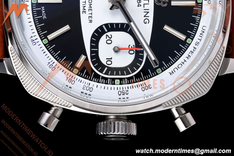 Breitling - Top Time B01 Racing Chronograph 38mm SS/LE Black Dial BLF A7750