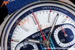Breitling - Top Time B01 Martin Racing Chronograph 38mm SS/LE Blu/Wht Dial BLF A7750
