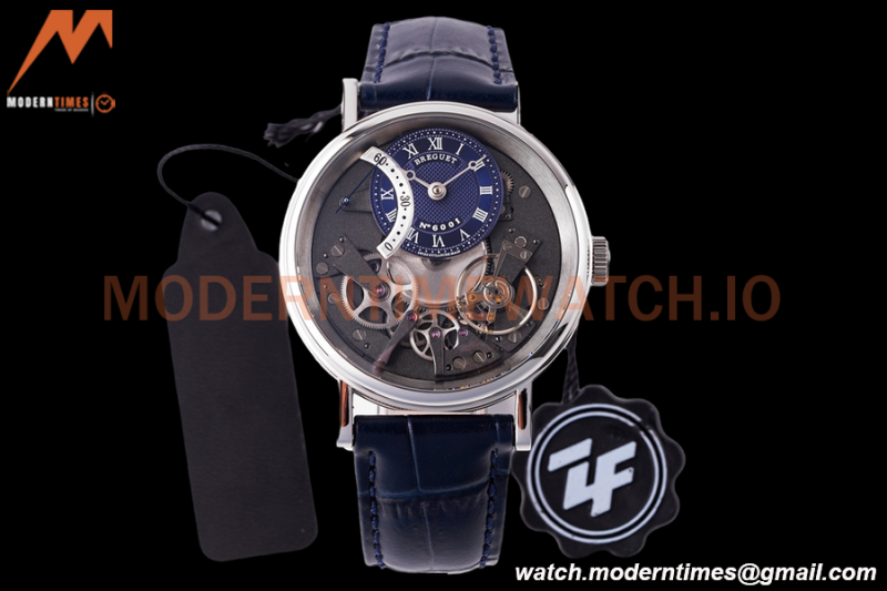 Breguet - Tradition Automatic Retrograde Seconds 7097BB SS/LE Grey/Blue ZF A505
