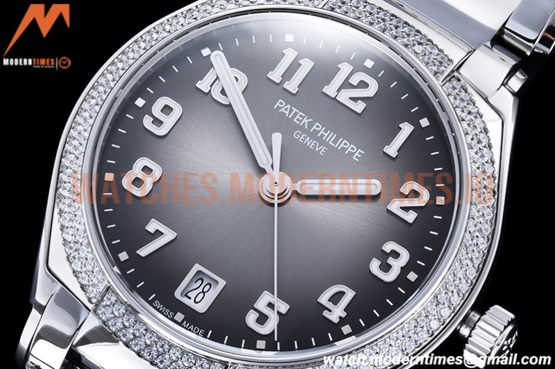 Patek Philippe - Twenty-4 Ladies Dia SS/SS Grey/Num PPF A324