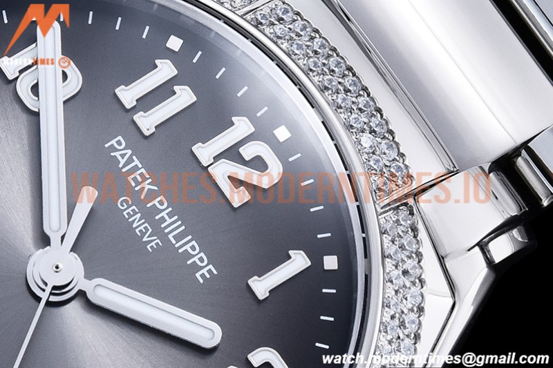 Patek Philippe - Twenty-4 Ladies Dia SS/SS Grey/Num PPF A324